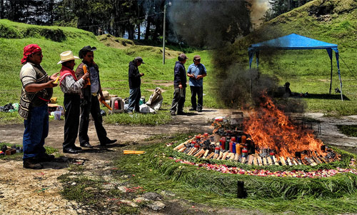 Ceremonía Maya
